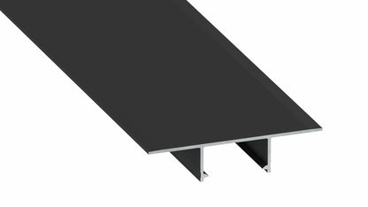 Lumines Profil Typ Plato Schwarz, lackiert