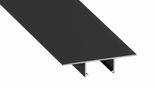 Lumines Profil Typ Plato Schwarz, lackiert