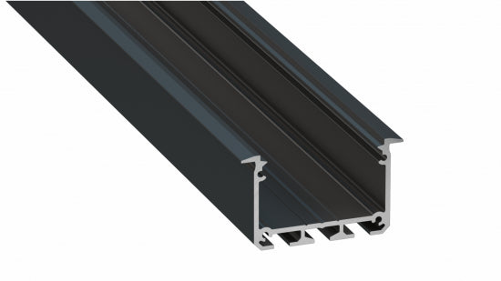 Lumines Profil Typ INSO Schwarz, lackiert