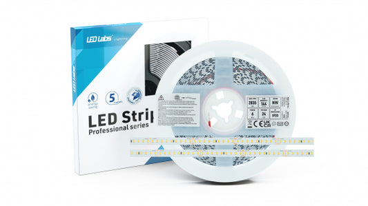 LED Streifen PRO 3Y 24V 720 LED 2835 SMD 6W 4000K RA90