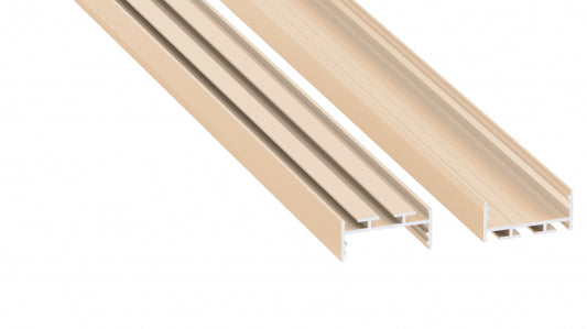 Lumines Profil Typ aria Light Ivory, lackiert