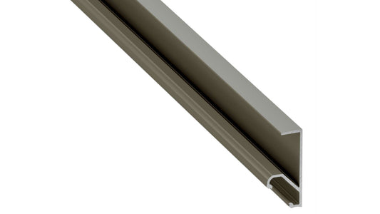 Lumines Profil Typ Q18 INOX eloxiert