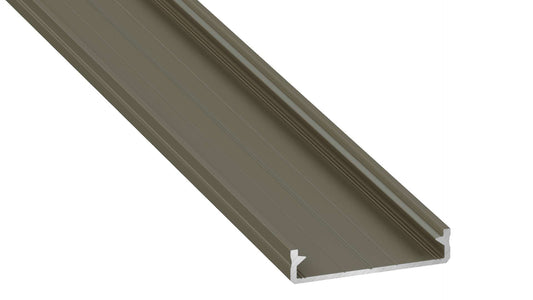 Lumines Profil Typ SOLIS Inox, eloxiert
