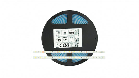 LED Streifen 600 LED 2835 SMD 12V 9.6W 4000K IP65ST