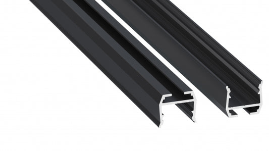 Lumines Profil Typ axel Rock Anthracite, lackiert