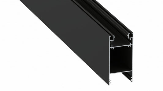 Lumines Profil Typ Dulio Schwarz, lackiert