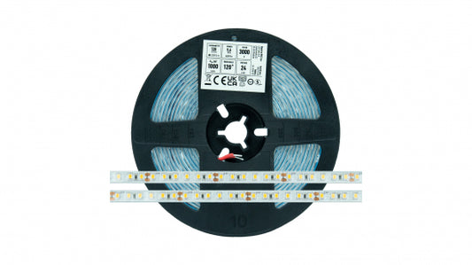 LED Streifen 600 LED 2835 SMD 24V WW RA80 IP65HS