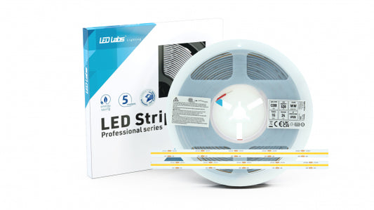 LED Streifen PRO 3Y 24V 2640 LED COB Neon 15W WW RA90