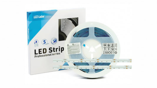 LED Streifen PRO 3Y 24V 4200 LED COB 15W RGB
