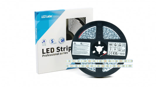 LED Streifen PRO 3Y 700 LED 2835 SMD 12W, Warmweiß RA90