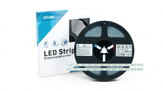 LED Streifen PRO 3Y 12V 600 LED 2835 SMD 9.6W NW RA90 HS
