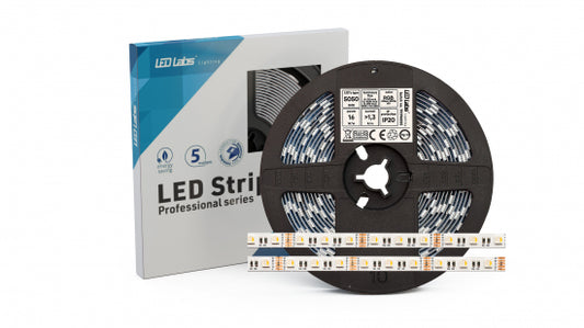 LED Streifen PRO 3Y 12V 300 LED 5050 SMD 16W, RGBWW