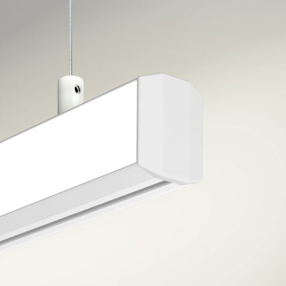 KLUŚ Endkappe GIZA-DUO-LL, weiß, ABS – Detail-/Anwendungsbild