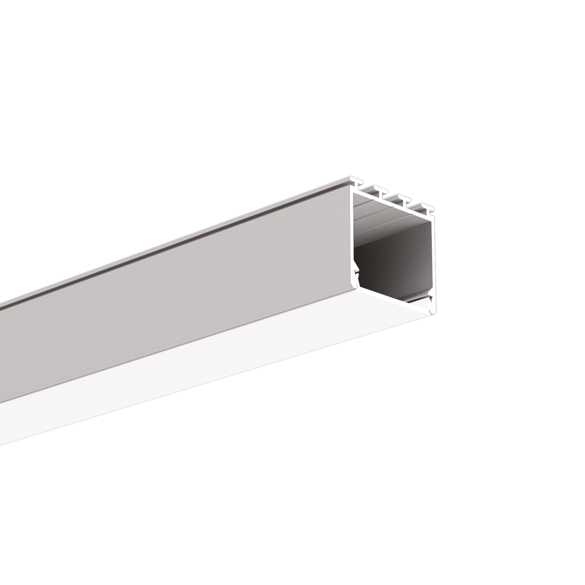 Profil LIPOD, silber eloxiert – Produktbild
