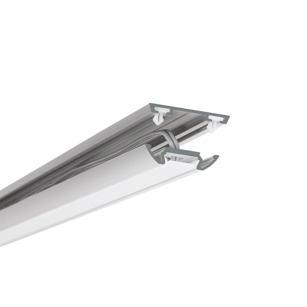 Profil TEST-36, silber eloxiert – Anwendungsbild