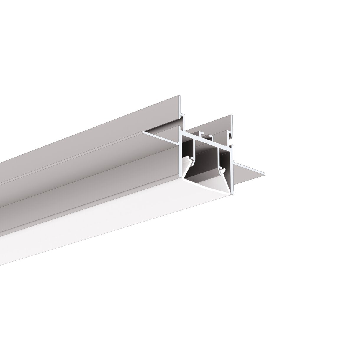 Profil FOLED, silber, nicht eloxiert – Produktbild