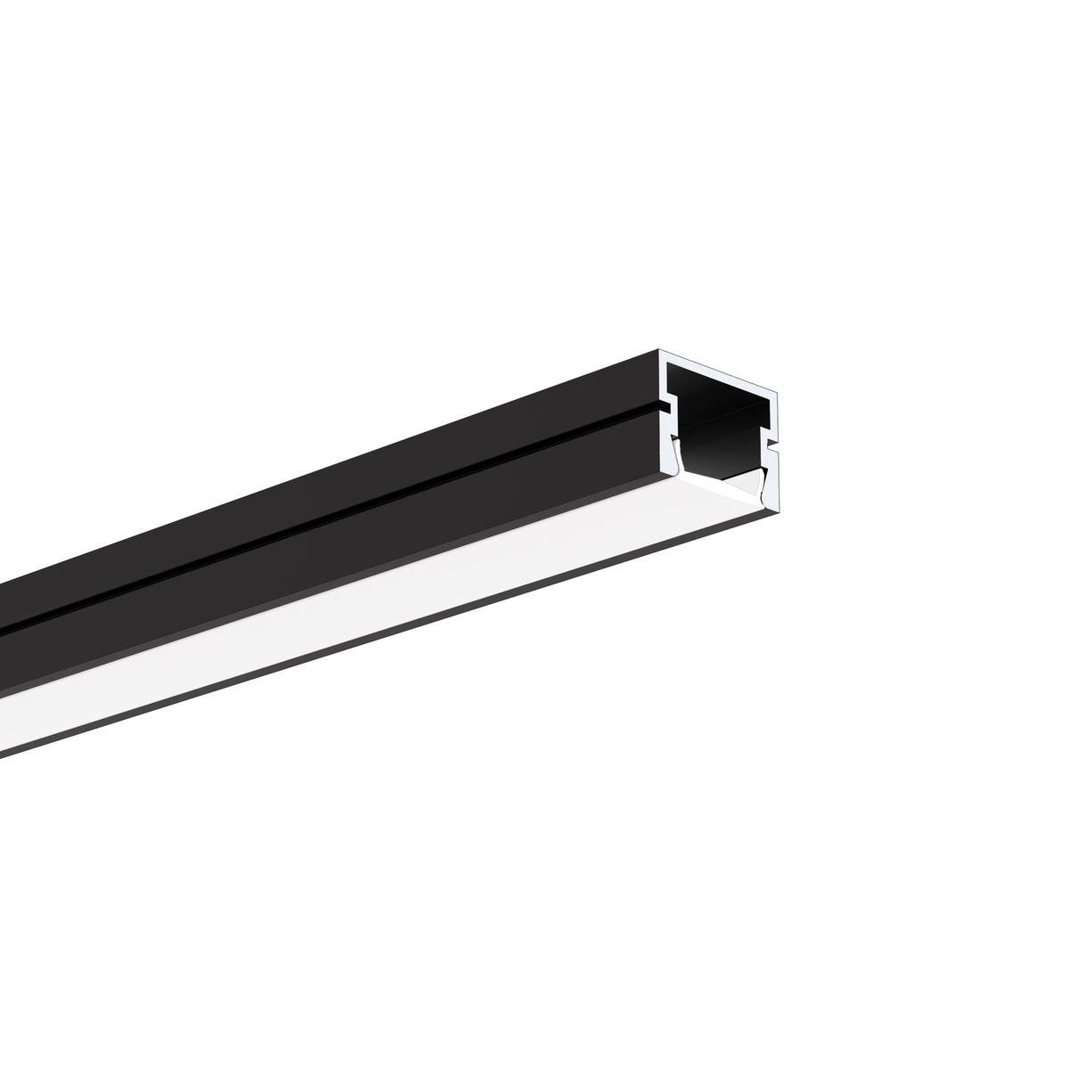 Profil PDS-4-PLUS, schwarz eloxiert – Produktbild
