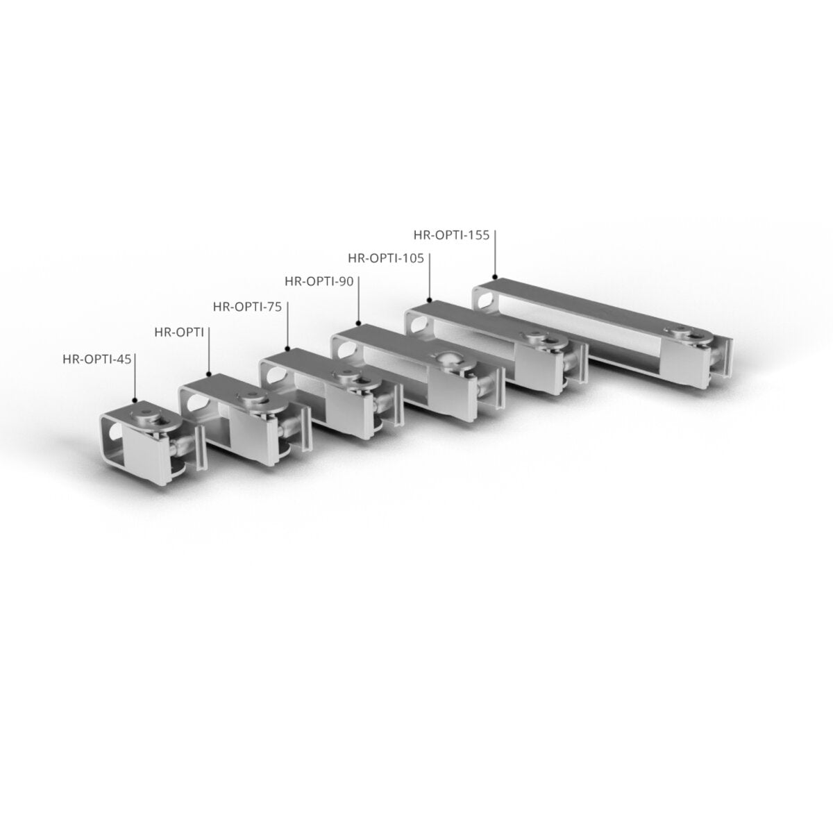 Profil HR-OPTI, silber eloxiert – Produktbild