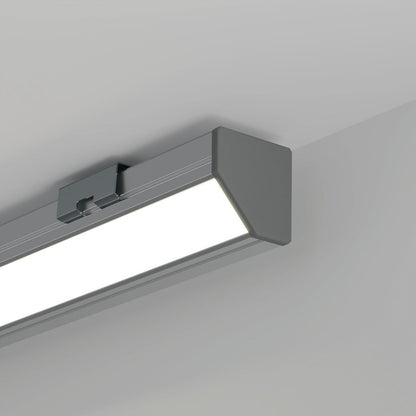 KLUŚ Endkappe 45-PLUS, grau, ABS – Detail-/Anwendungsbild
