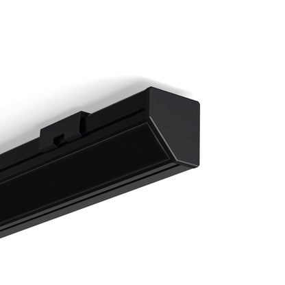 KLUŚ Endkappe 45-PLUS, schwarz, ABS – Detail-/Anwendungsbild