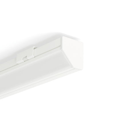 KLUŚ Endkappe 45-PLUS, weiß, ABS – Detail-/Anwendungsbild