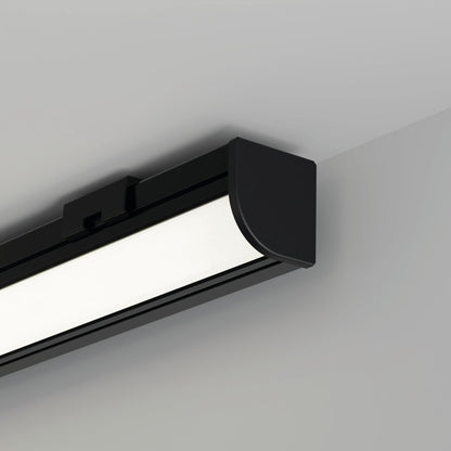 KLUŚ Endkappe 45-PLUS-R, schwarz, ABS – Detail-/Anwendungsbild
