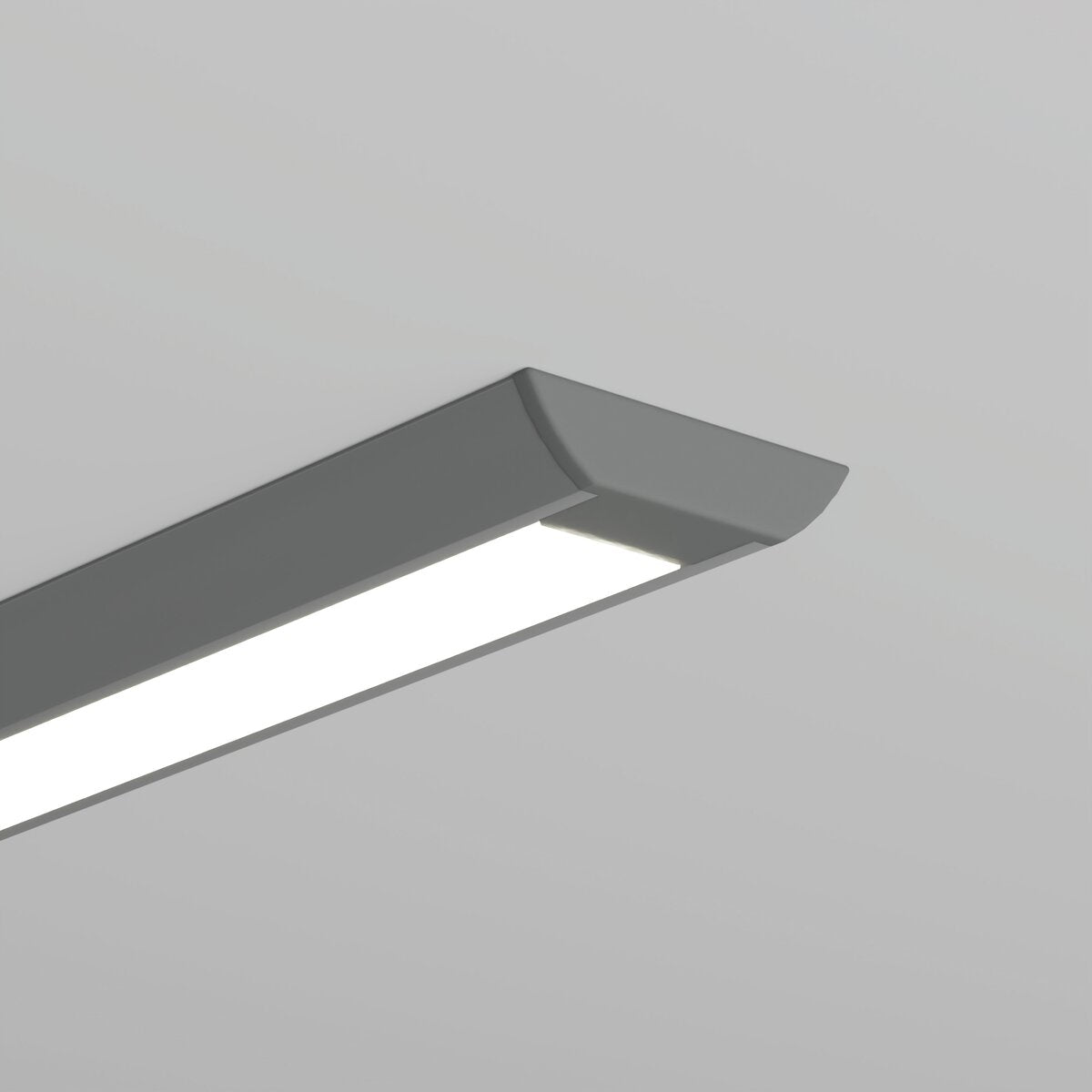 KLUŚ Endkappe STOS-ALU, grau, PP – Detail-/Anwendungsbild
