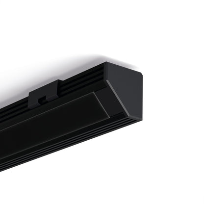 KLUŚ Befestigungsclip 45-STN schwarz, rostfreier Stahl – Detail-/Anwendungsbild