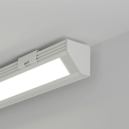 KLUŚ Befestigungsclip 45-STN weiß, rostfreier Stahl – Detail-/Anwendungsbild