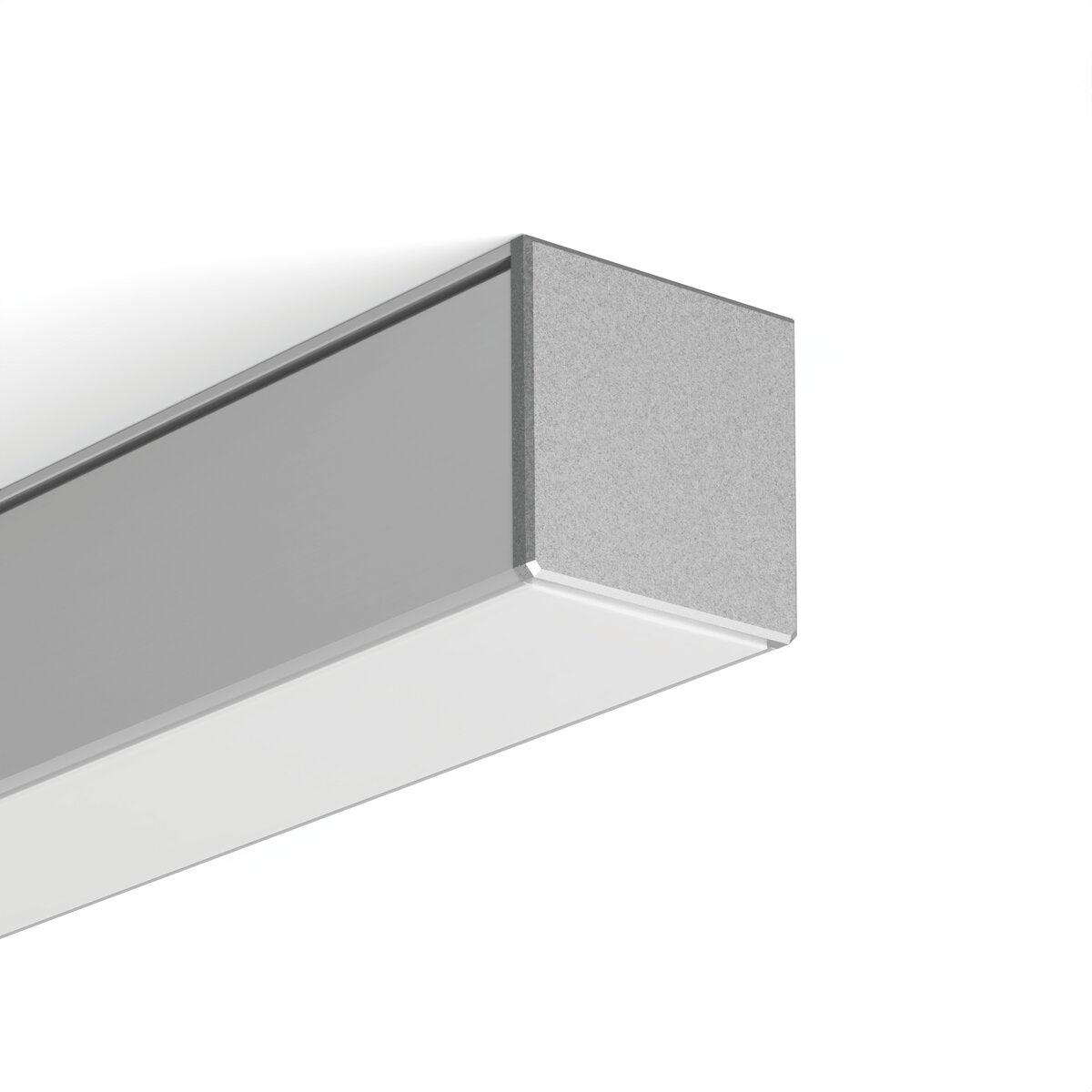 KLUŚ Endkappe LIPOD, silbern, PP – Detail-/Anwendungsbild
