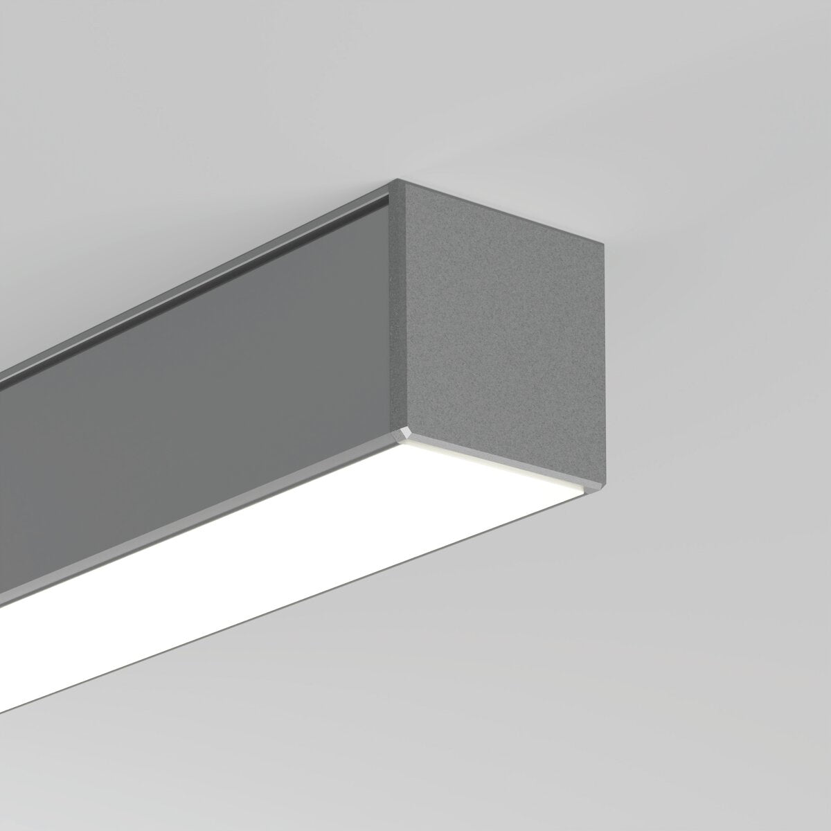 KLUŚ Endkappe LIPOD, silbern, PP – Detail-/Anwendungsbild