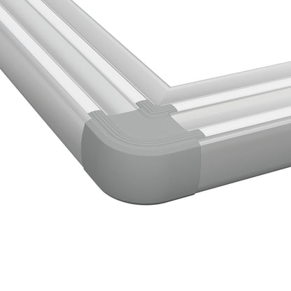 KLUŚ Endkappe STEP-90, grau, PP – Detail-/Anwendungsbild