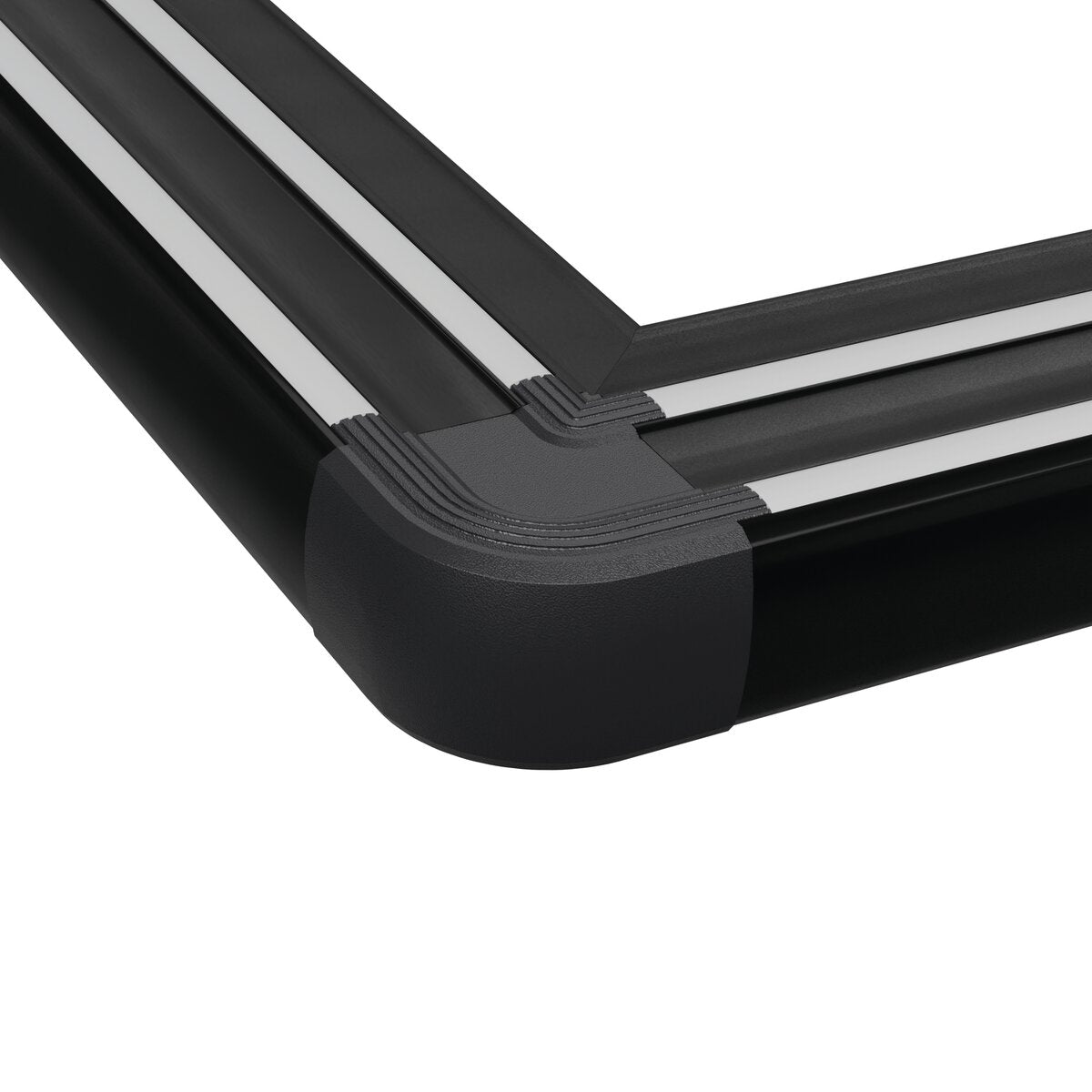 KLUŚ Endkappe STEP-90, schwarz, PP – Detail-/Anwendungsbild