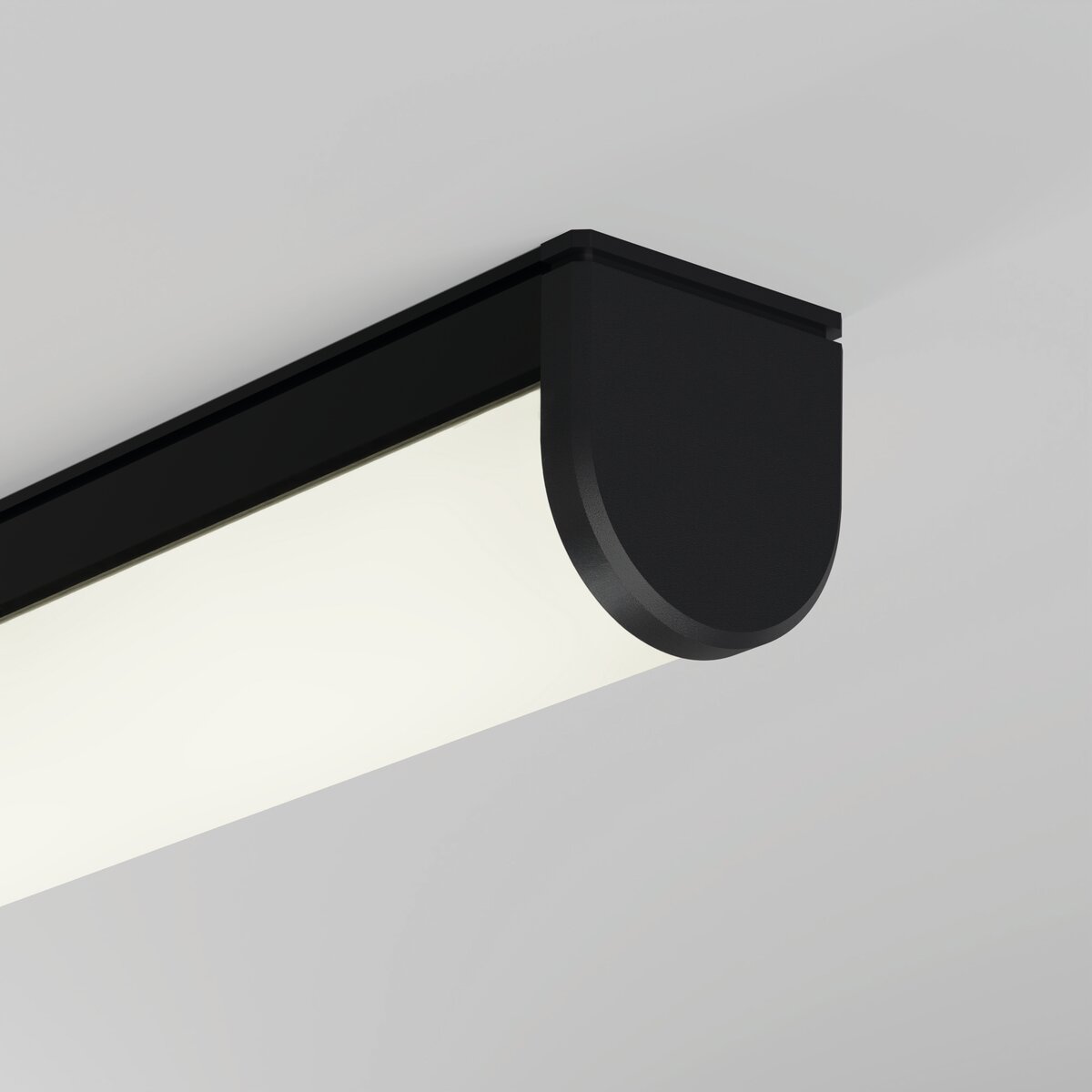 KLUŚ Endkappe GIL, schwarz, PP – Detail-/Anwendungsbild