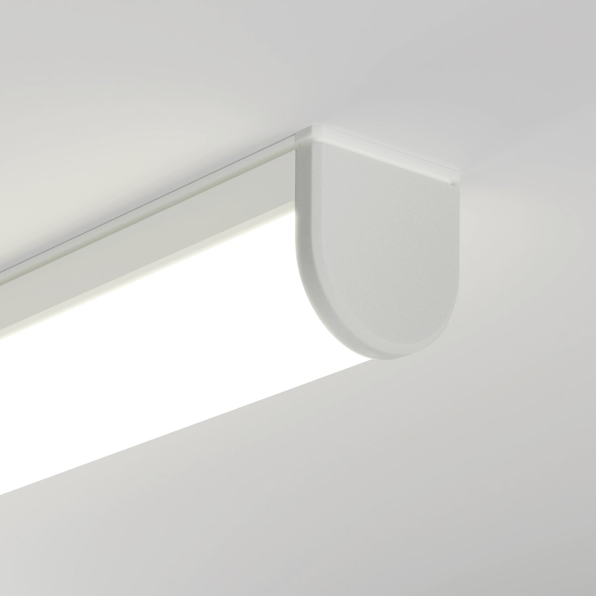 KLUŚ Endkappe GIL, weiß, PP – Detail-/Anwendungsbild