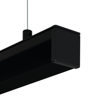 KLUŚ Endkappe GIZAT, schwarz, PP – Detail-/Anwendungsbild