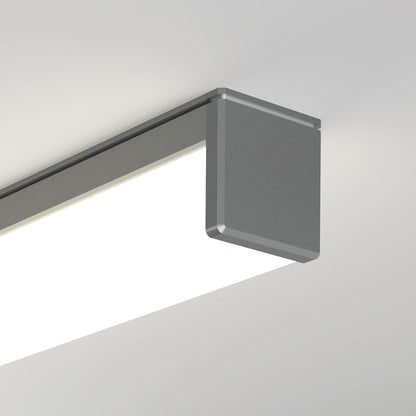 KLUŚ Endkappe GIZAT, silbern, PP – Detail-/Anwendungsbild