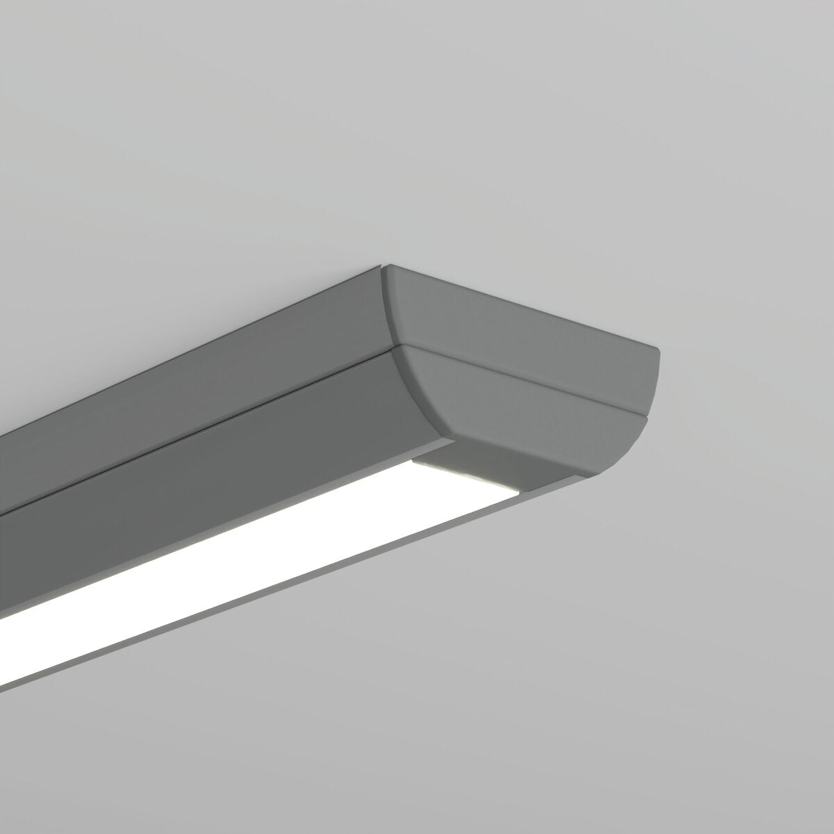 KLUŚ Endkappe TEST-74, grau, PP – Detail-/Anwendungsbild