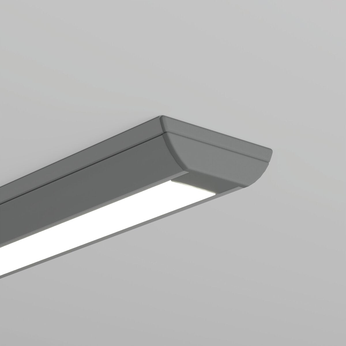 KLUŚ Endkappe TEST-36, grau, PP – Detail-/Anwendungsbild