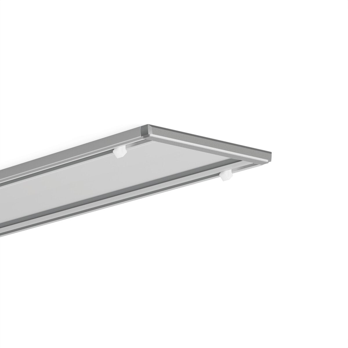 KLUŚ Endkappe TETRA-43, silbern, PP – Detail-/Anwendungsbild