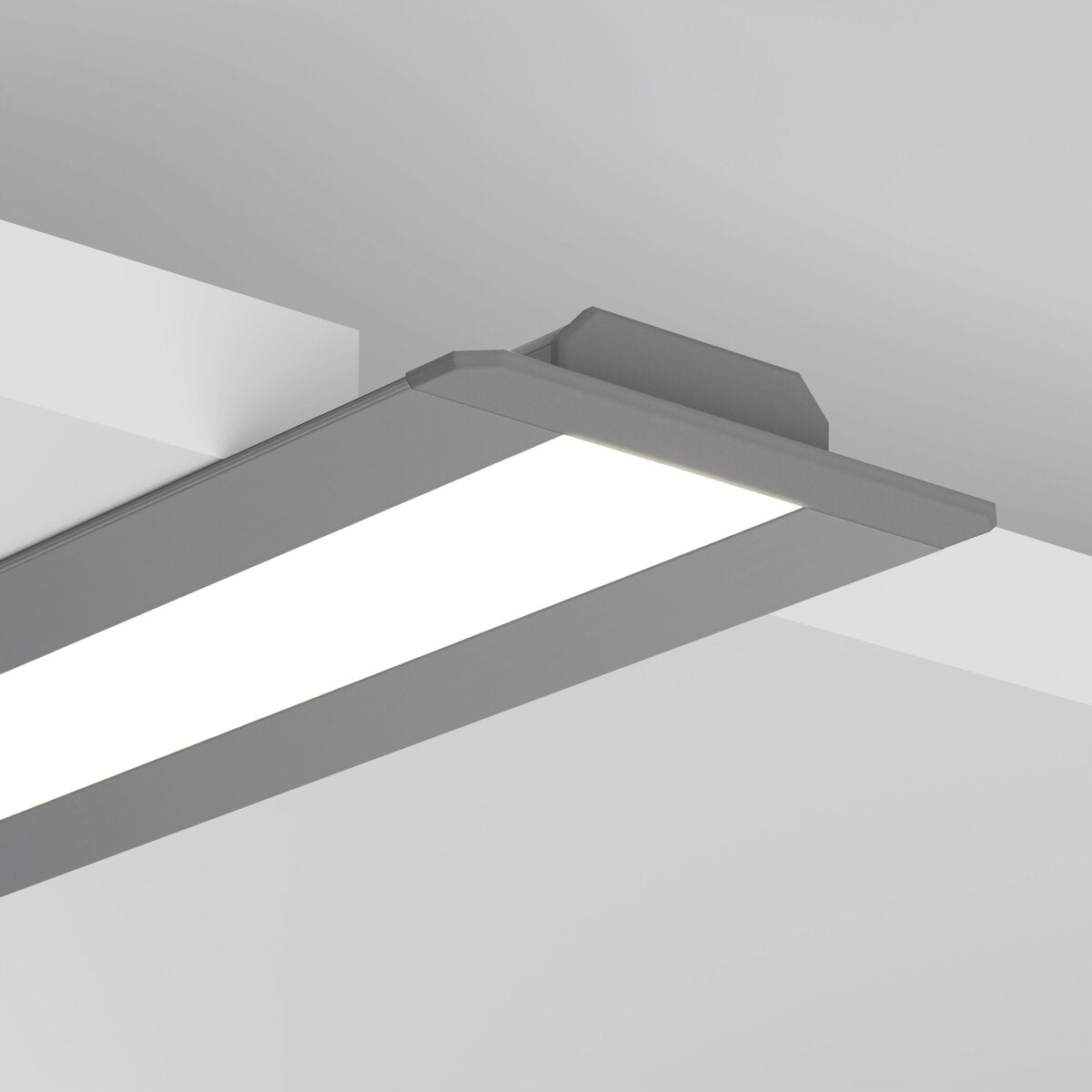 KLUŚ Endkappe OPAC-30, grau, PP – Detail-/Anwendungsbild
