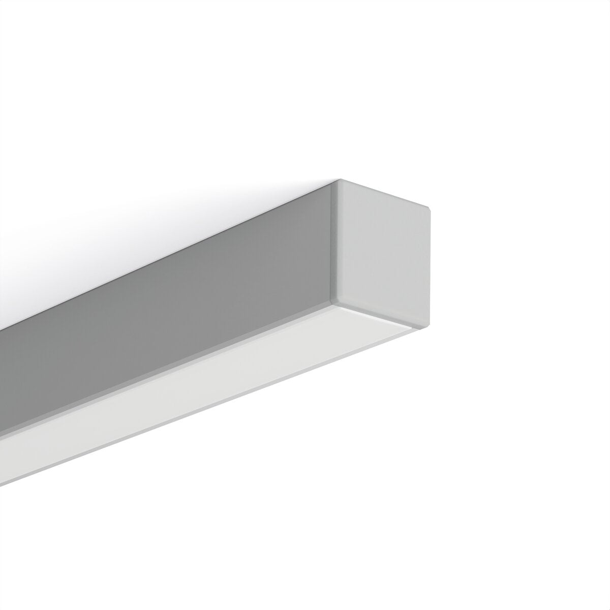 KLUŚ Endkappe PDS-H, grau, ABS – Detail-/Anwendungsbild