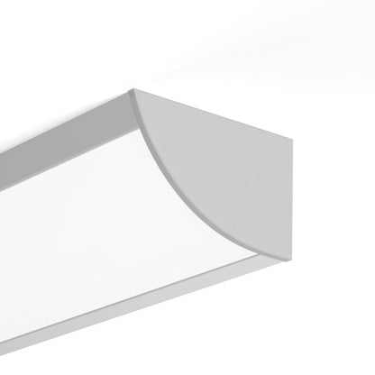 KLUŚ Endkappe KOPRO-30-L-P, grau, PP – Detail-/Anwendungsbild