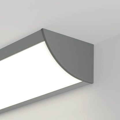 KLUŚ Endkappe KOPRO-30-L-P, grau, PP – Detail-/Anwendungsbild