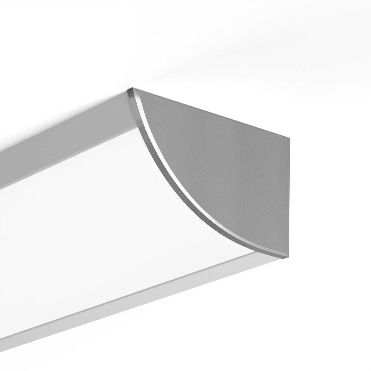 KLUŚ Endkappe KOPRO-30-L-P, silbern, PP – Detail-/Anwendungsbild