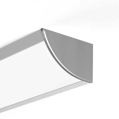 KLUŚ Endkappe KOPRO-30-L-P, silbern, PP – Detail-/Anwendungsbild