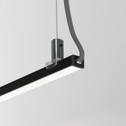 KLUŚ Endkappe mit Loch PIKO-OTW, schwarz, ABS – Detail-/Anwendungsbild