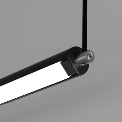 KLUŚ Endkappe mit Stromversorgung OLEK, schwarz, ABS – Detail-/Anwendungsbild