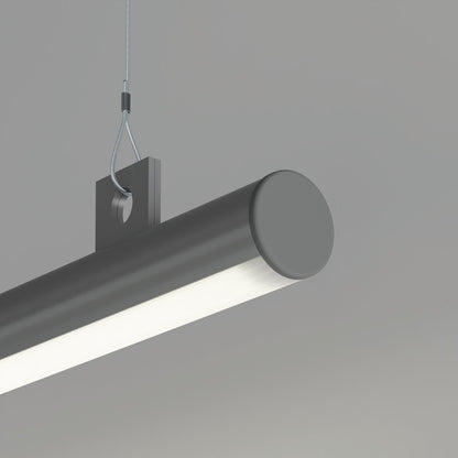 KLUŚ Endkappe OLEK-LUK, grau, ABS – Detail-/Anwendungsbild