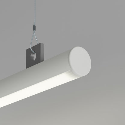 KLUŚ Endkappe OLEK-LUK, weiß, ABS – Detail-/Anwendungsbild